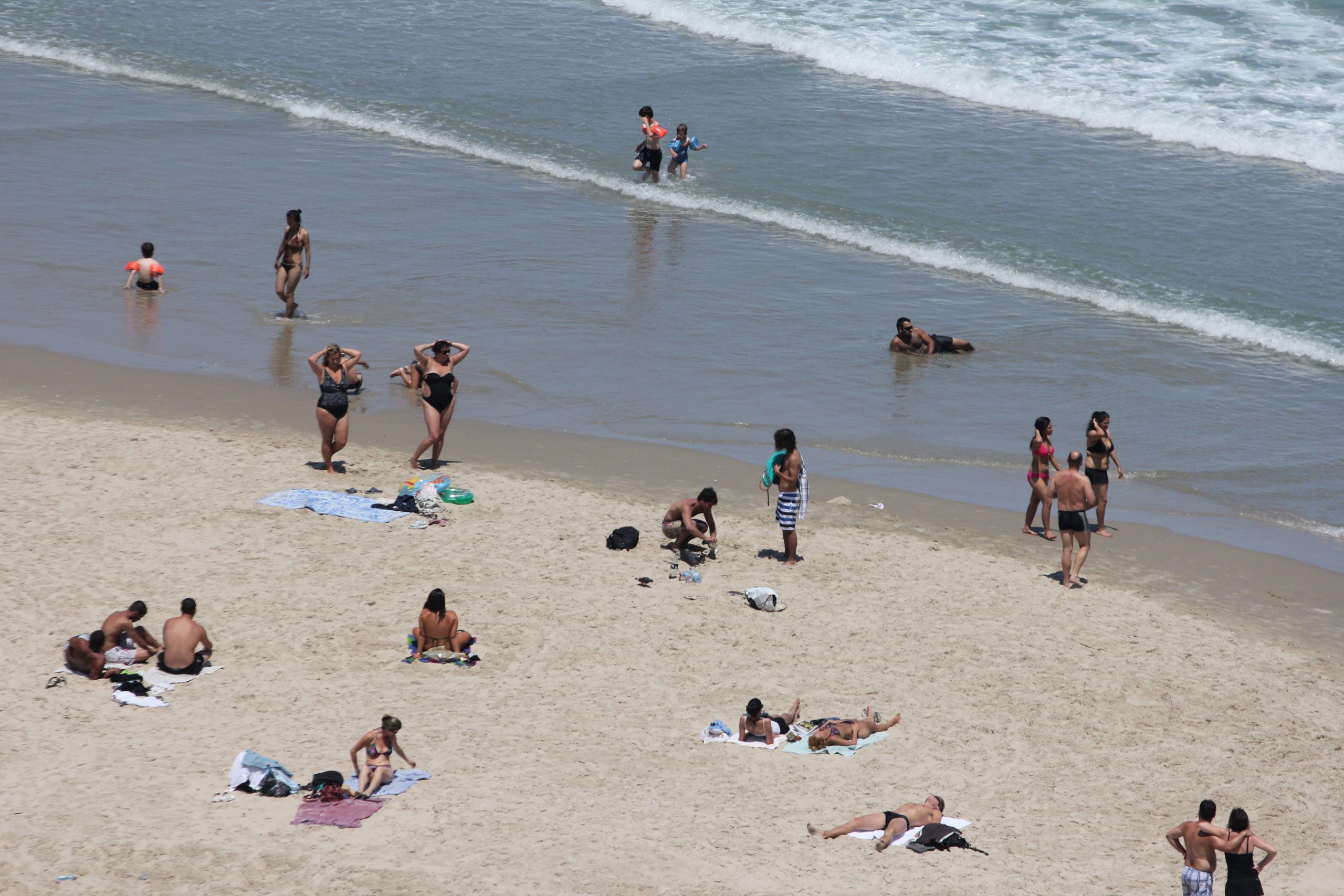 How about sitting on the beach for entire day?