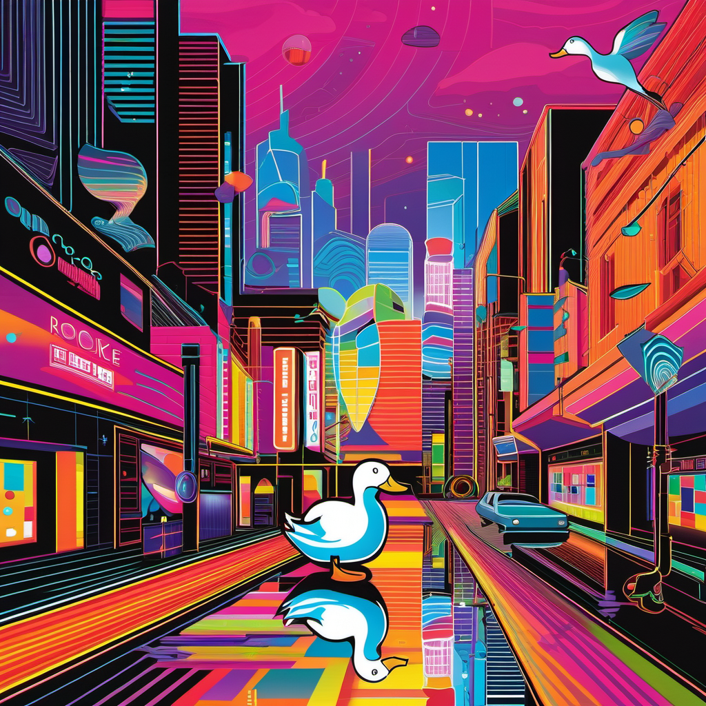 Neon Reverie: Exploring the Digital Dreamscape