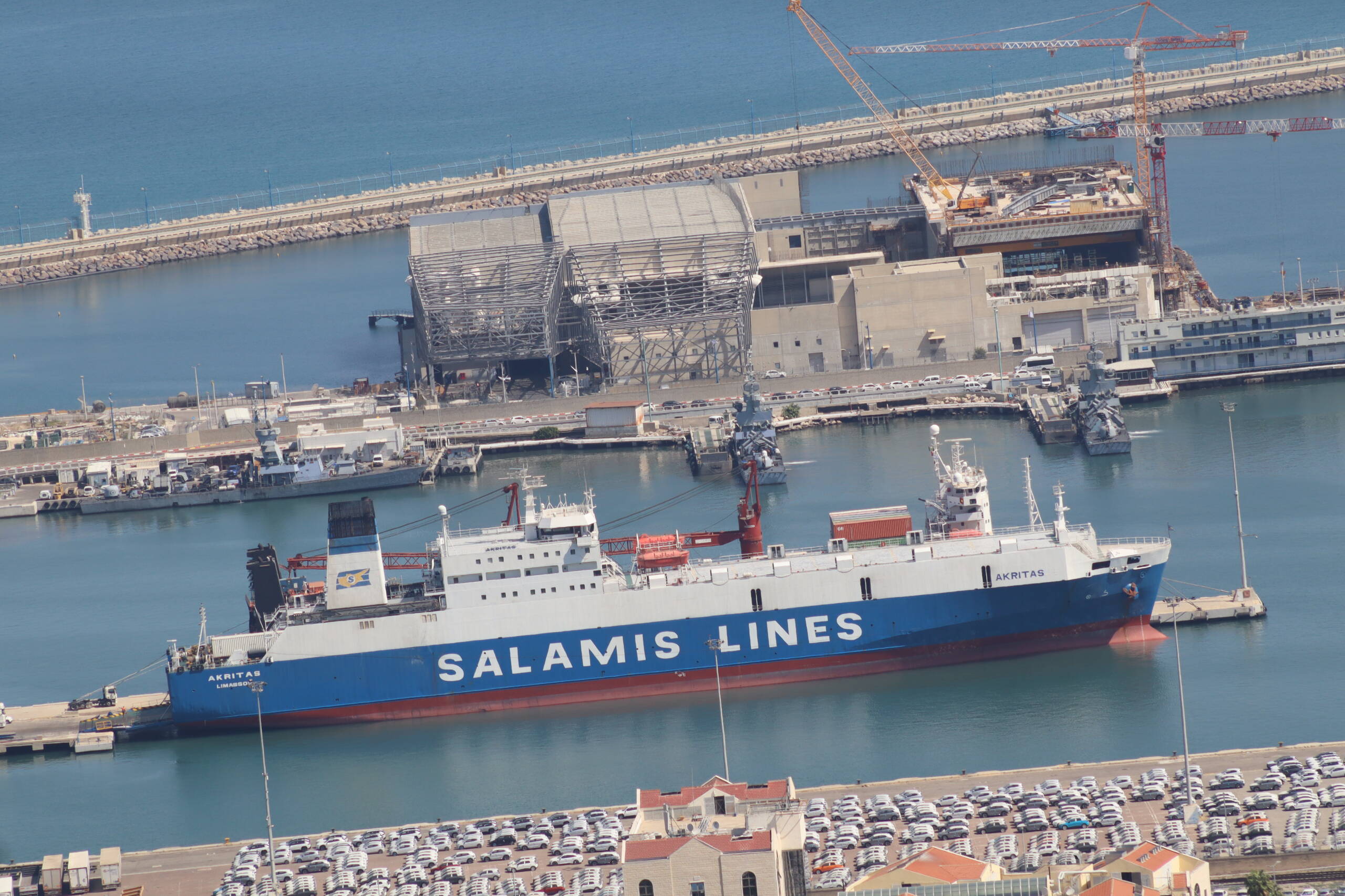 A Day at the Mediterranean Port: Where Industry Meets Tranquility