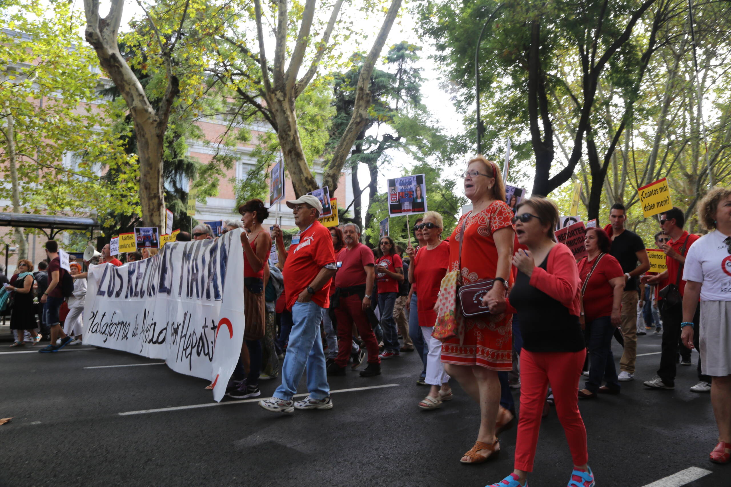 Voices in Red: Protest in the Streets of Madrid