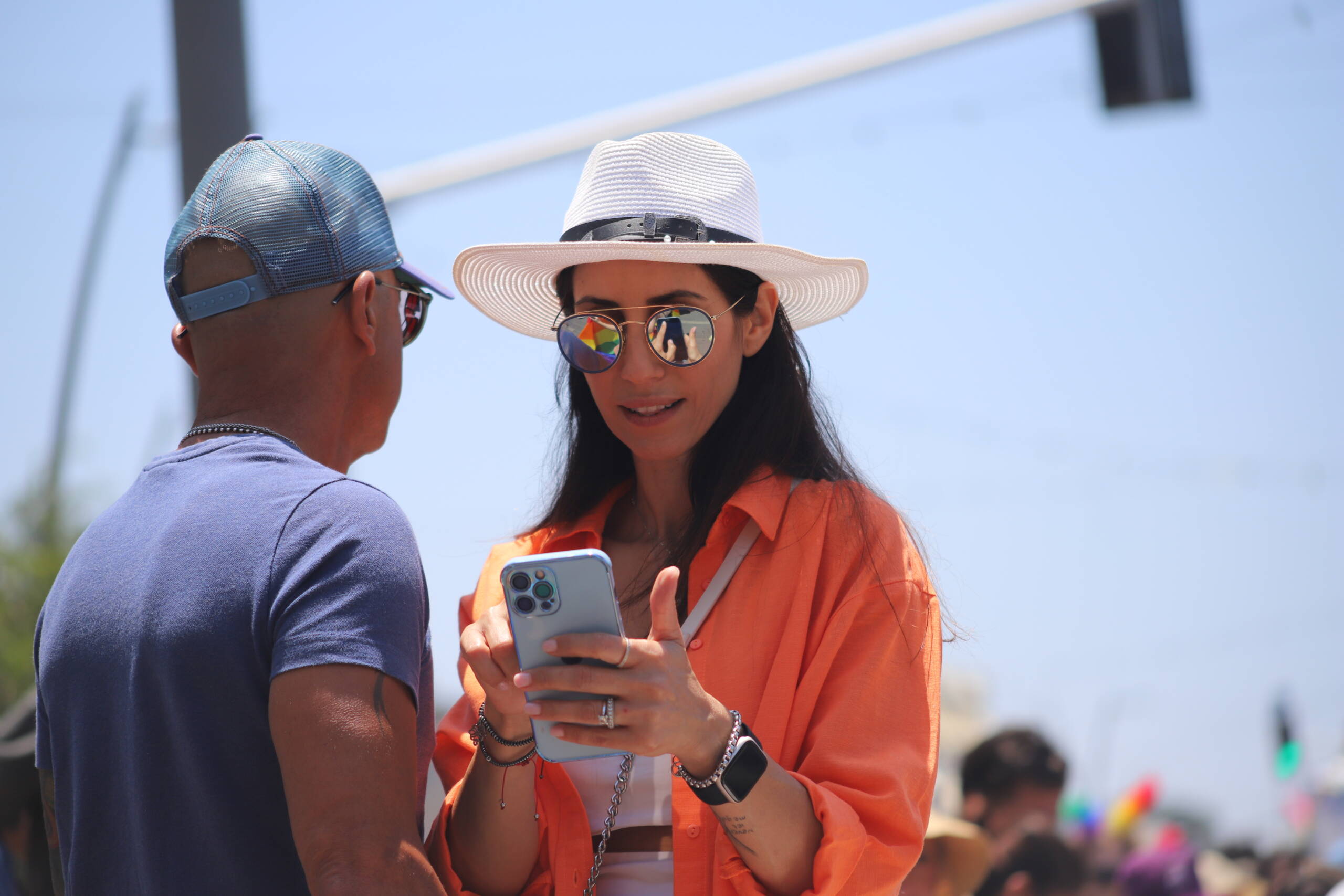 What the Sunglasses Saw