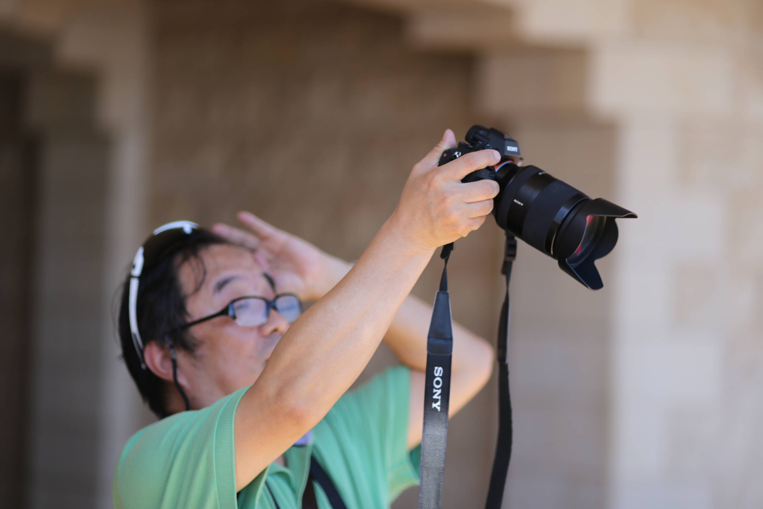 Overhead Shooting: Getting the Angle Without a Ladder