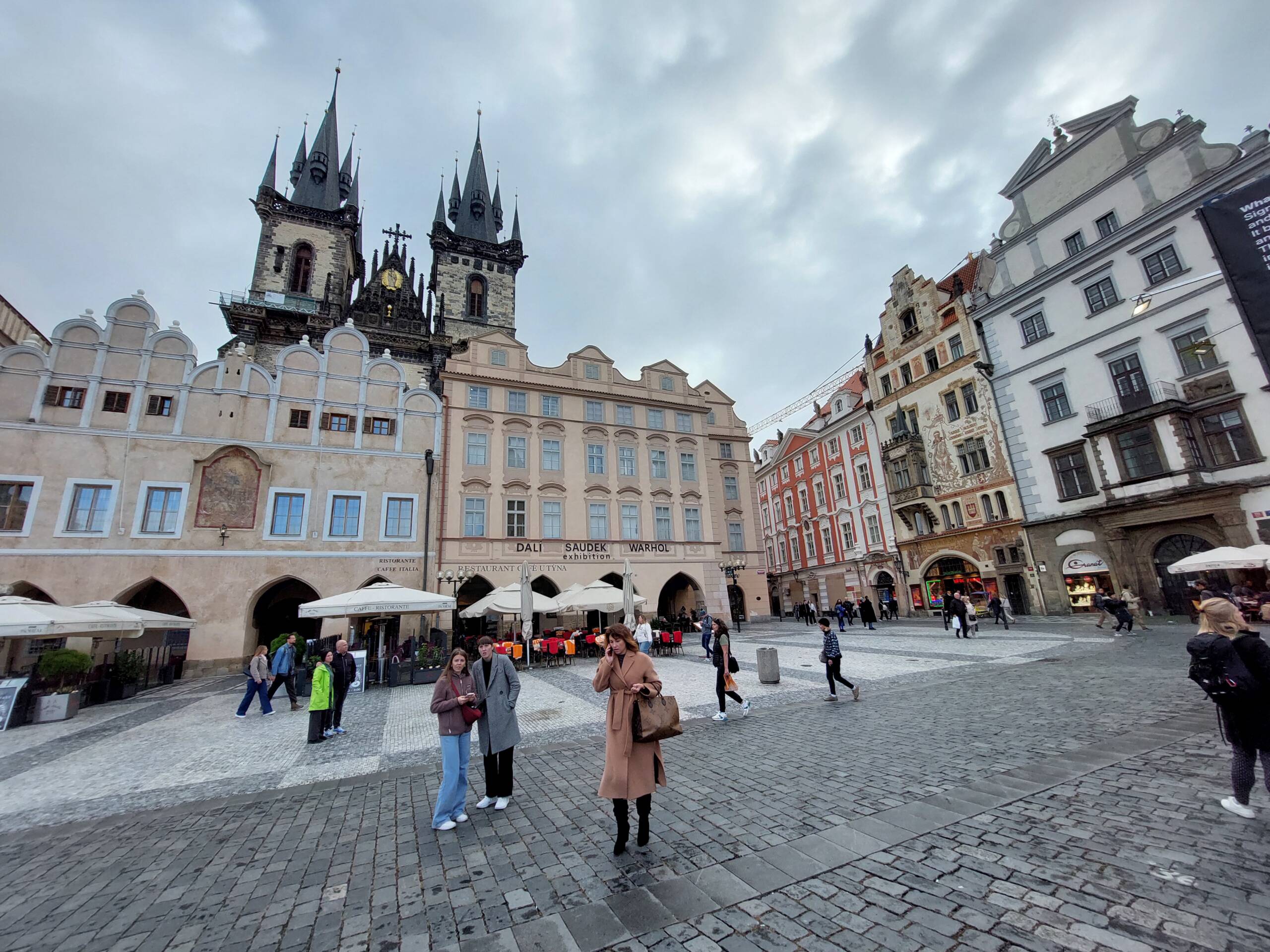 image from Prague Old Town Square in Flat Overcast Light: The Ultra-Wide Frame That Works