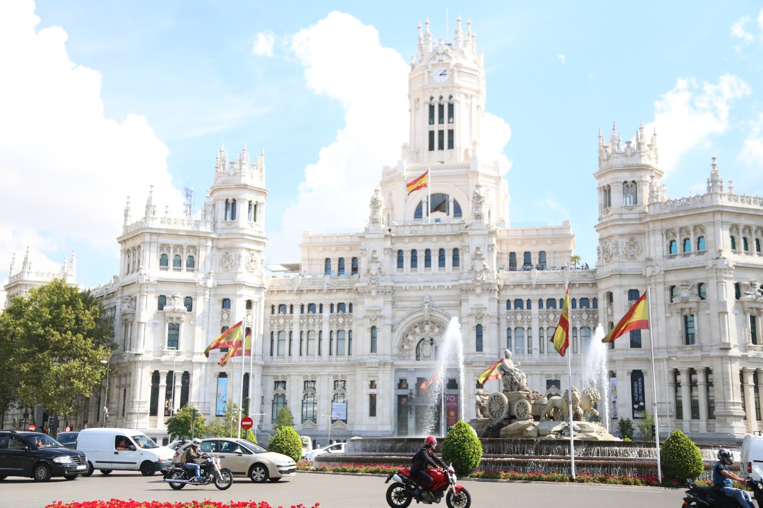 Original photograph of Palacio de Cibeles in Madrid